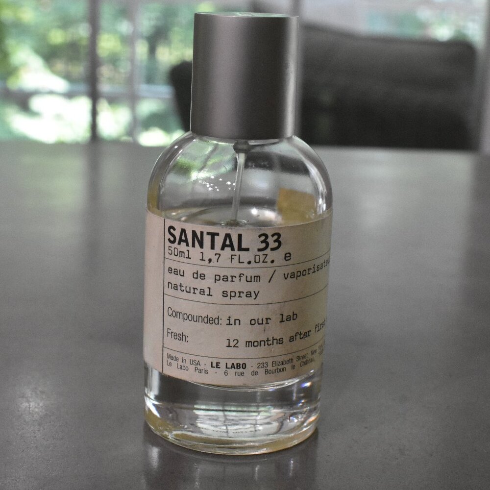 Le Labo Santal 33 50 ml/1.7 oz 80% full